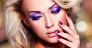 Dark & Light Purple Nails With Design & Without!