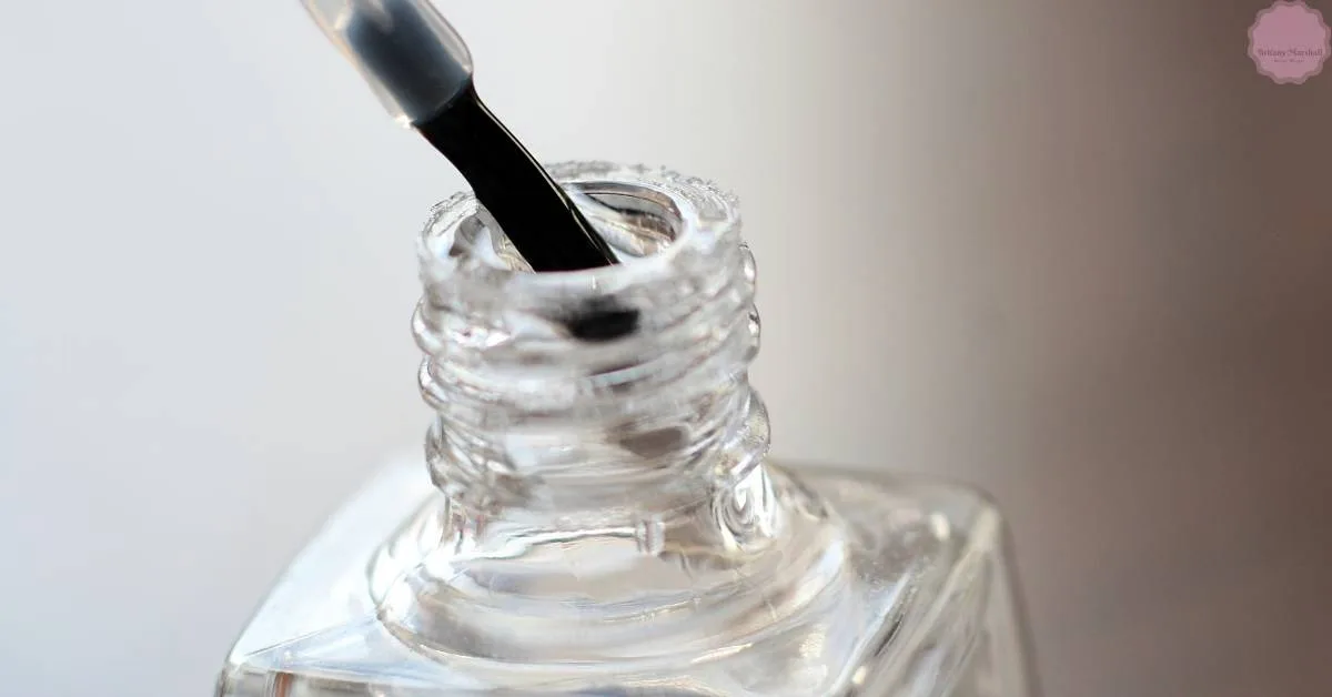 clear nail polish