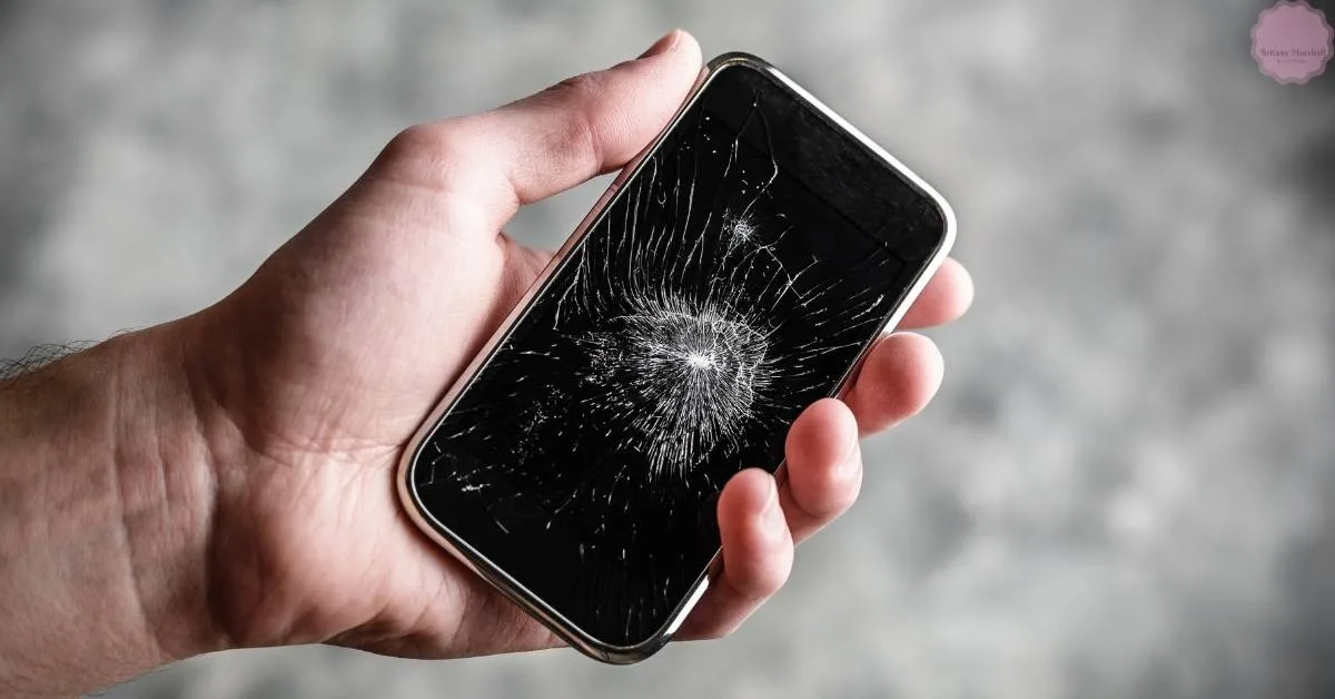 cracked phone screen