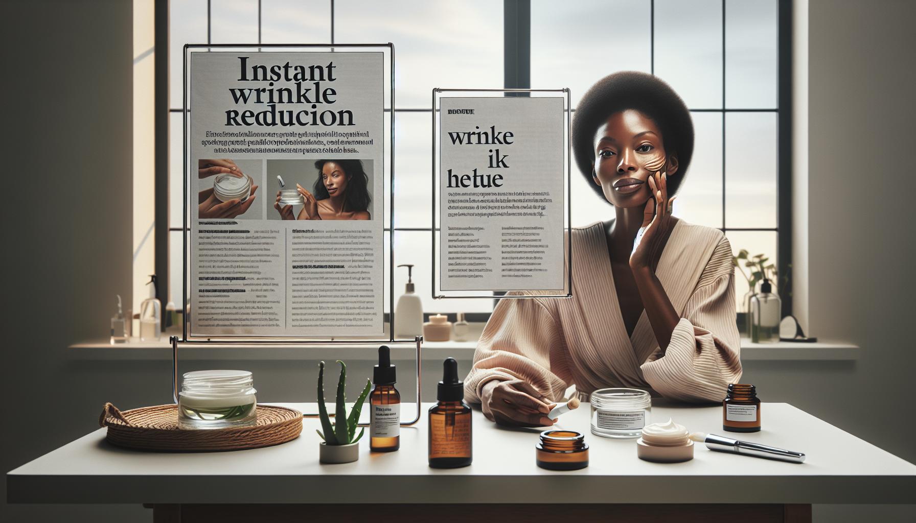 Key ingredients Behind​ Instant Wrinkle Reduction