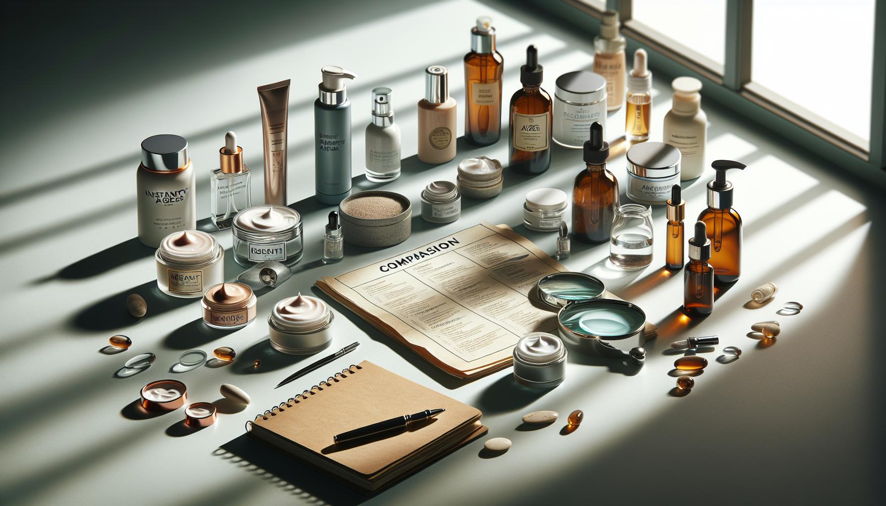 Comparing Instantly⁤ Ageless with Other Anti-Aging Products