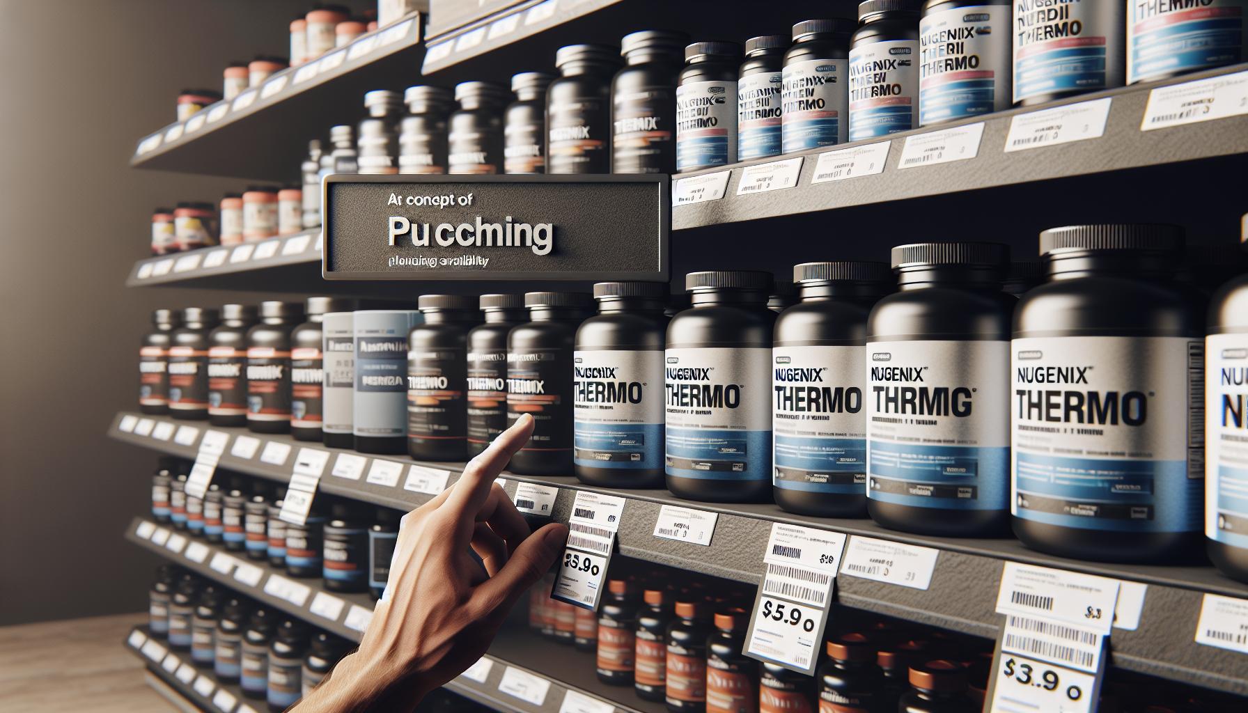 Pricing, Availability, and Where to buy Nugenix Thermo