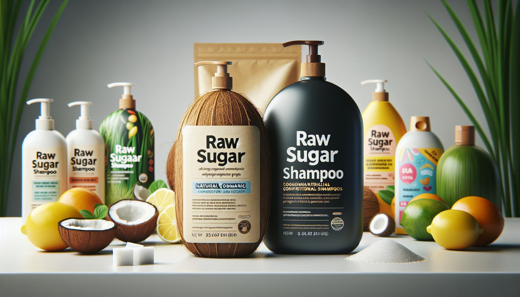Comparing Raw Sugar⁢ Shampoo to Conventional Shampoos