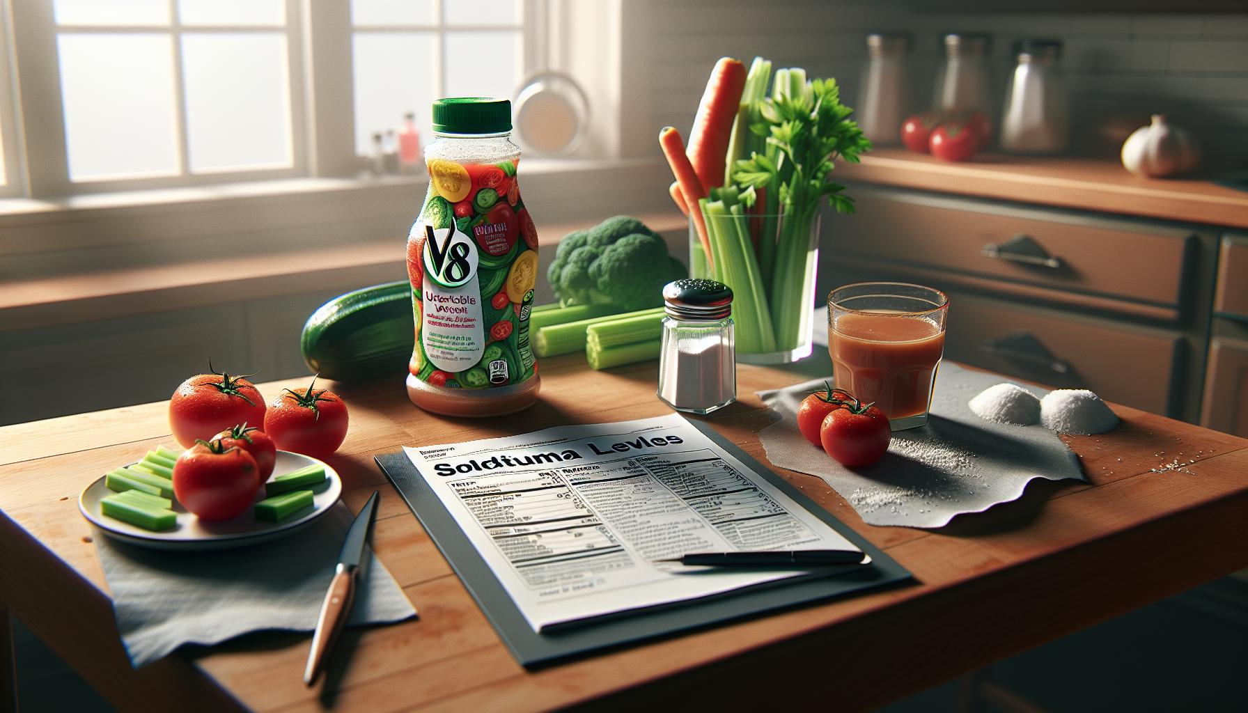 Understanding the Sodium Levels in V8 and How to ​Manage Them