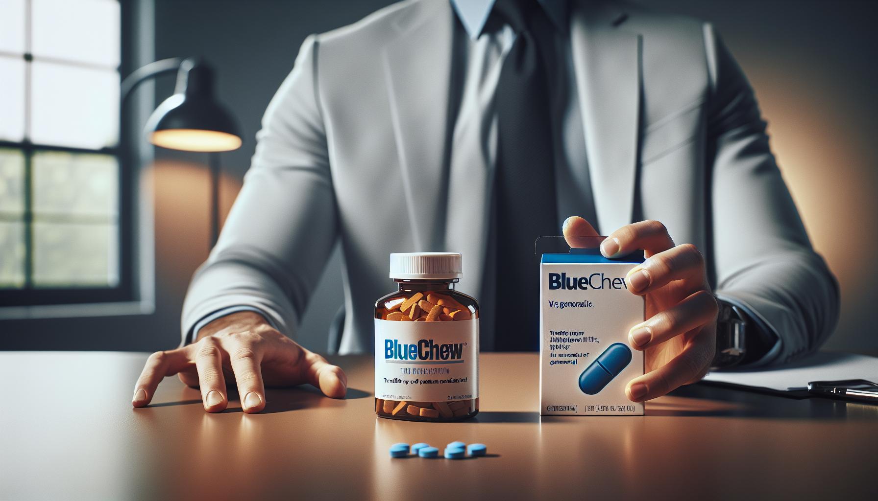 Comparing BlueChew to Traditional ED ⁣Medications