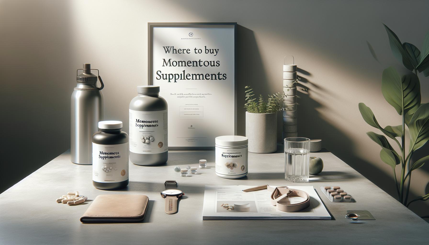Where to Buy ‍Momentous Supplements: Best Options and Deals