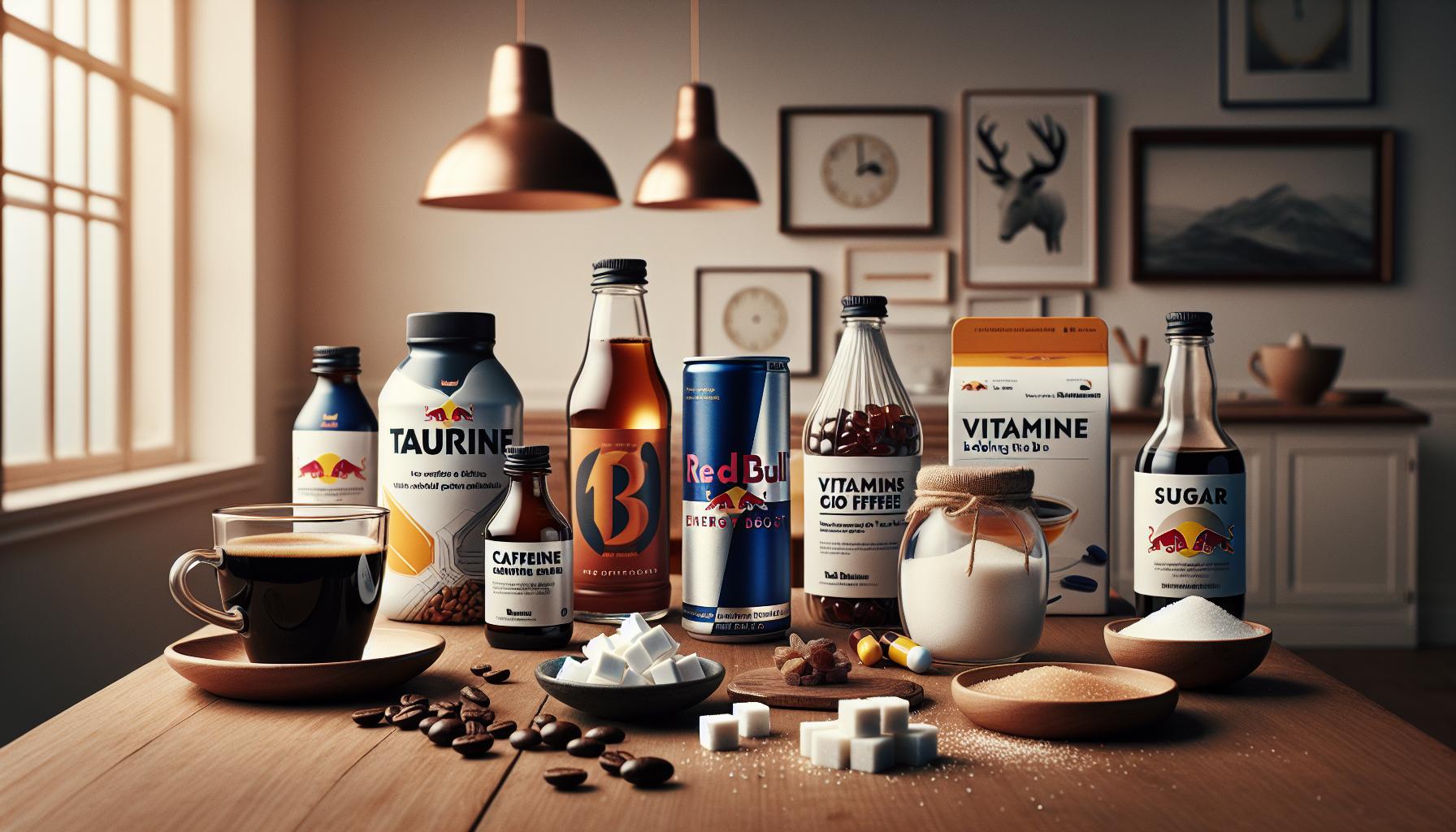 Key Ingredients Behind⁣ Red ​Bull's Energy Boost