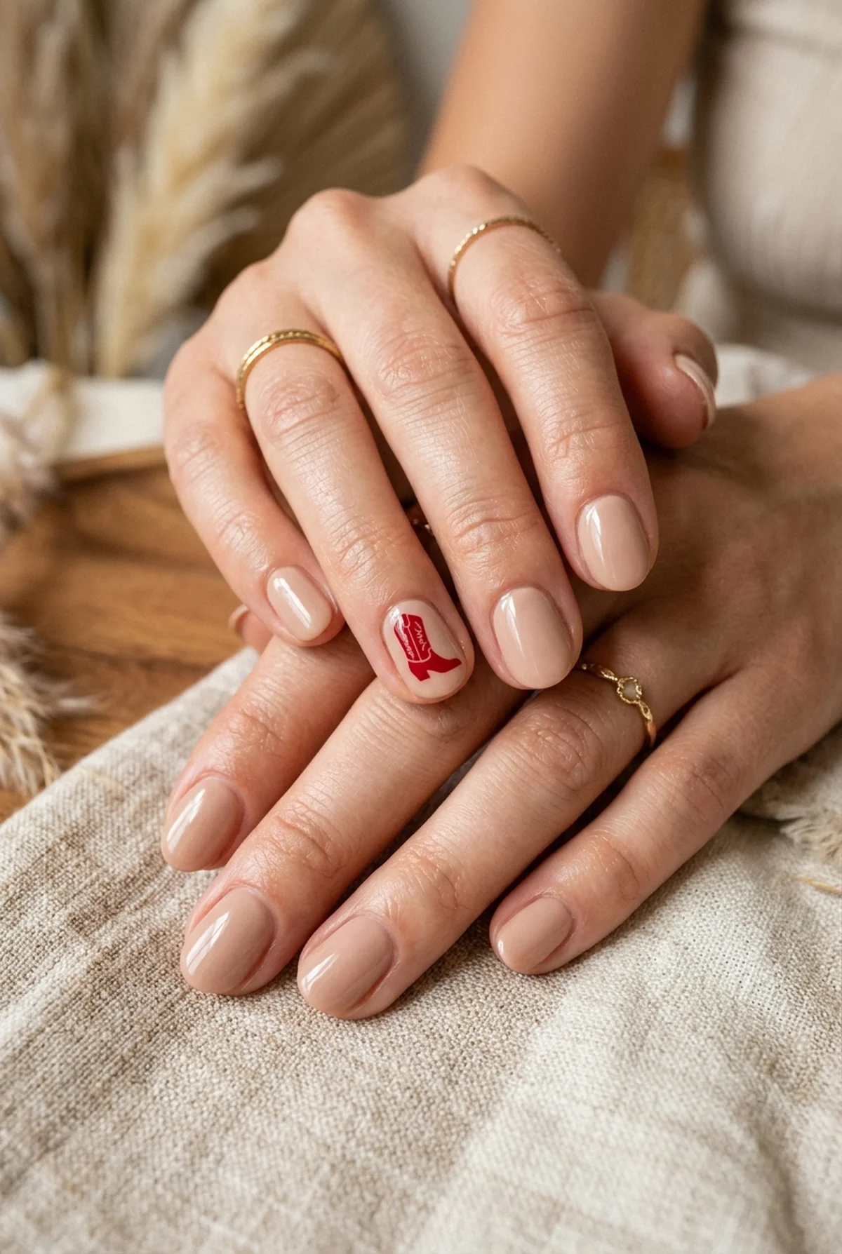 35 Stunning 4th of July Nail Designs to Try This Summer 22 Cowboy Boot
