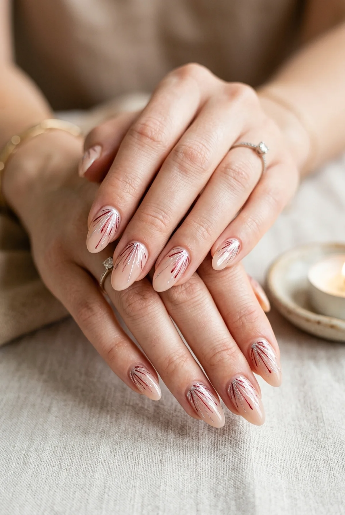 35 Stunning 4th of July Nail Designs to Try This Summer 29 Cuticle Fireworks