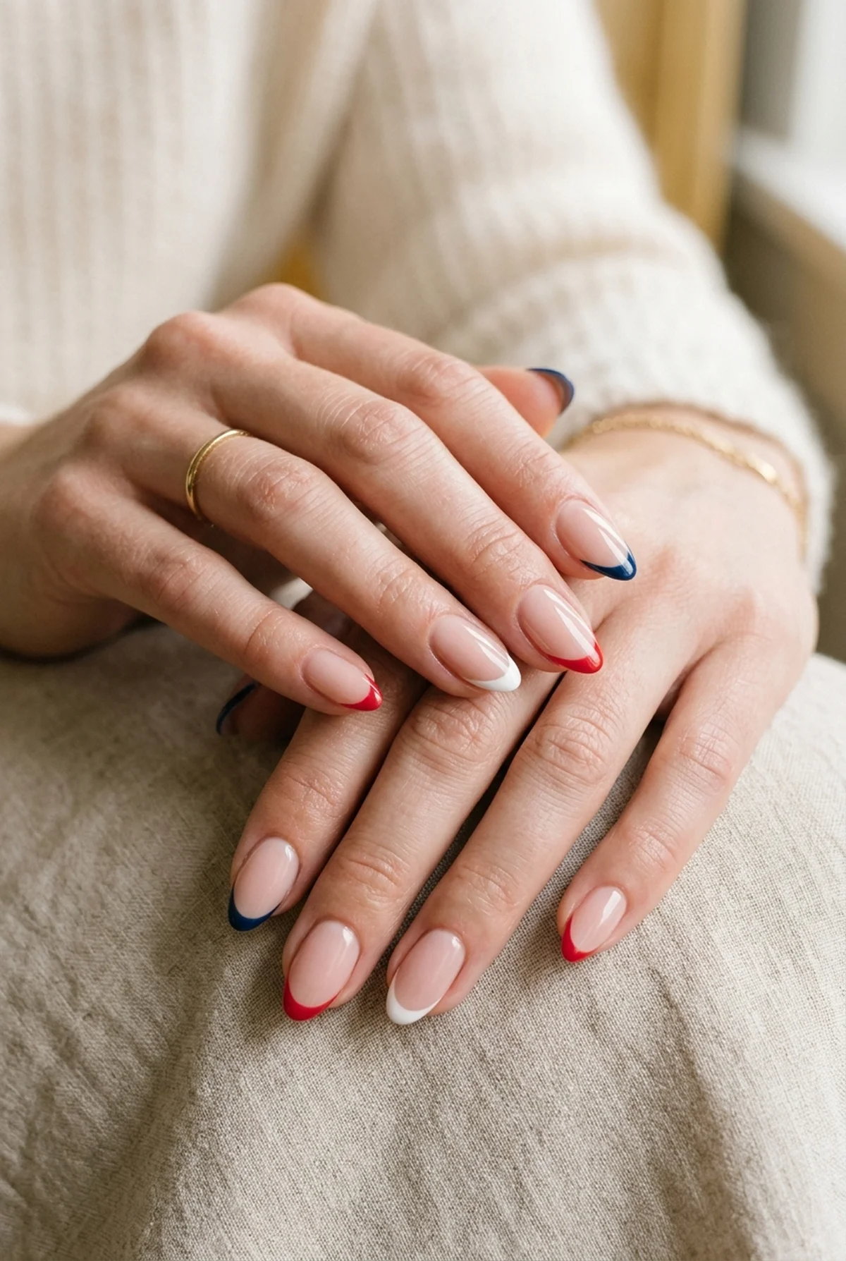 35 Stunning 4th of July Nail Designs to Try This Summer 4 Micro French Tip Colors