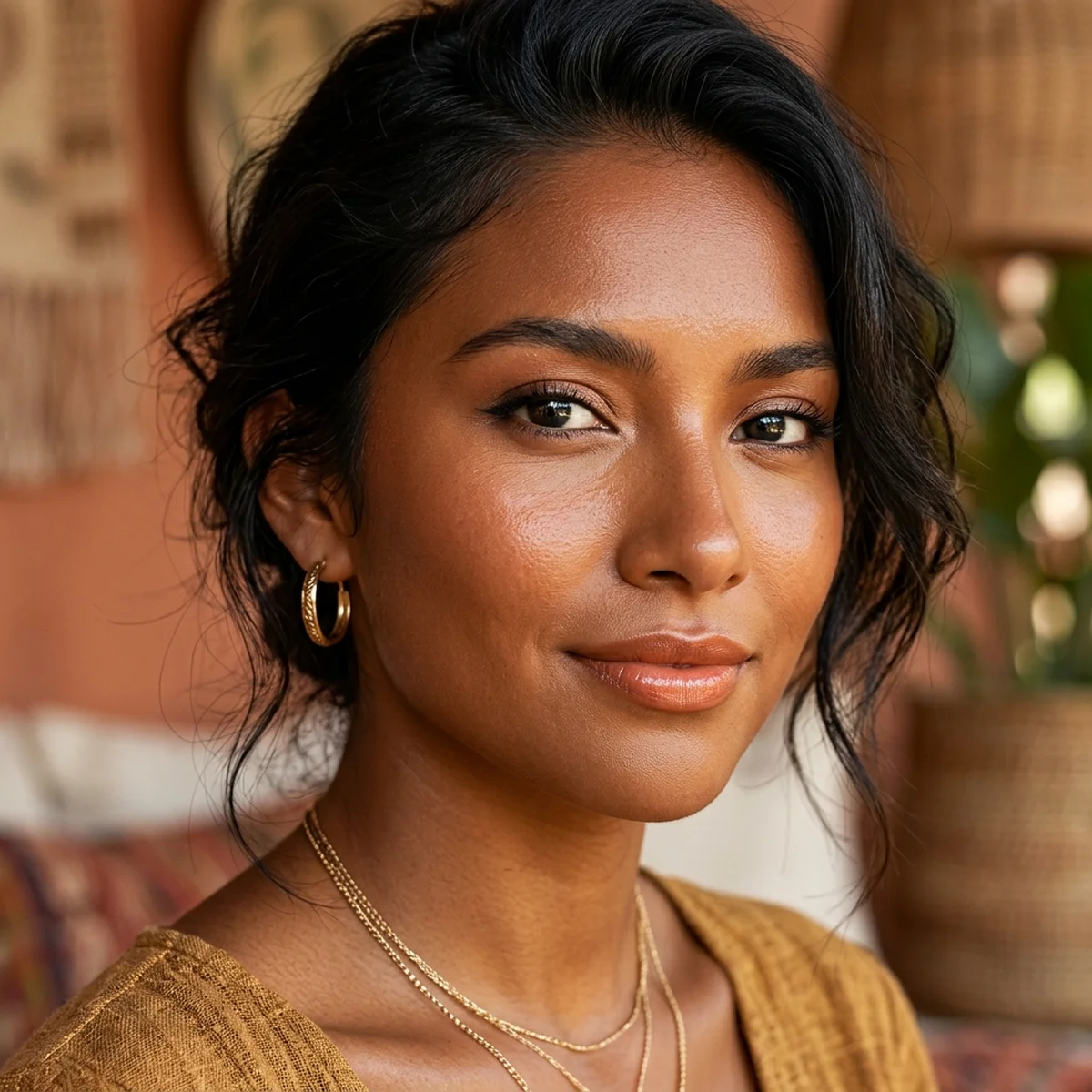 32 Stunning Mexico Makeup Trends and Latina Beauty Ideas 19 The Bronzed Goddess