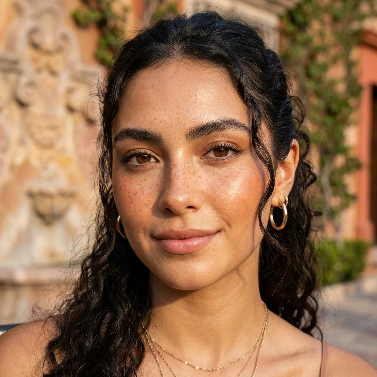 32 Stunning Mexico Makeup Trends and Latina Beauty Ideas 15 The Faux Freckle Bridge