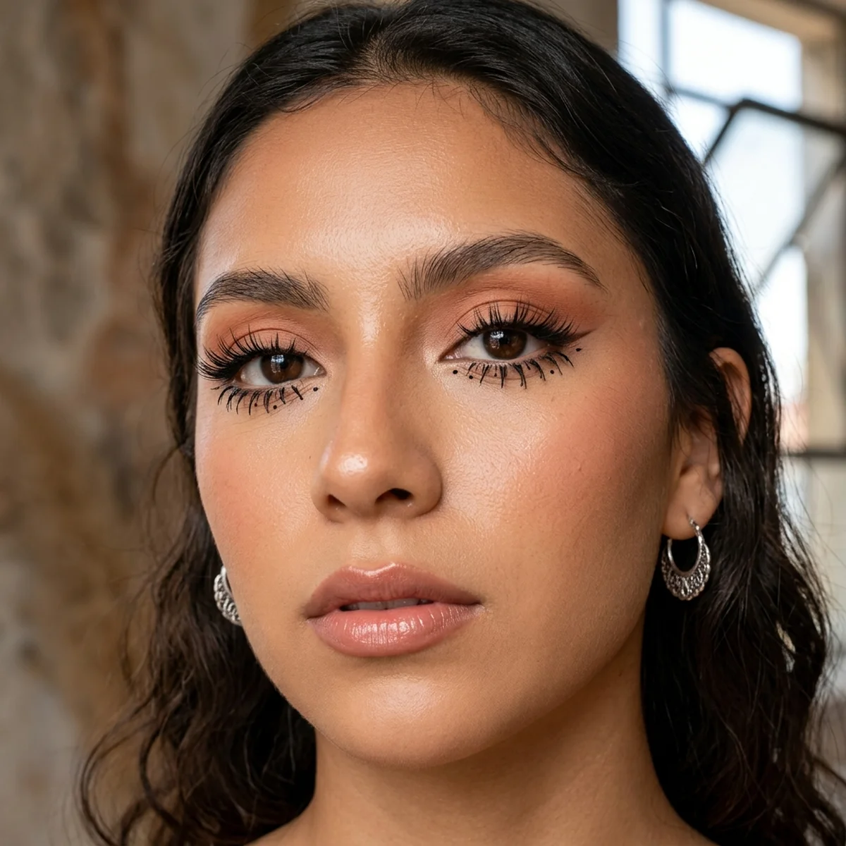 32 Stunning Mexico Makeup Trends and Latina Beauty Ideas 18 Heavy Bottom Lashes