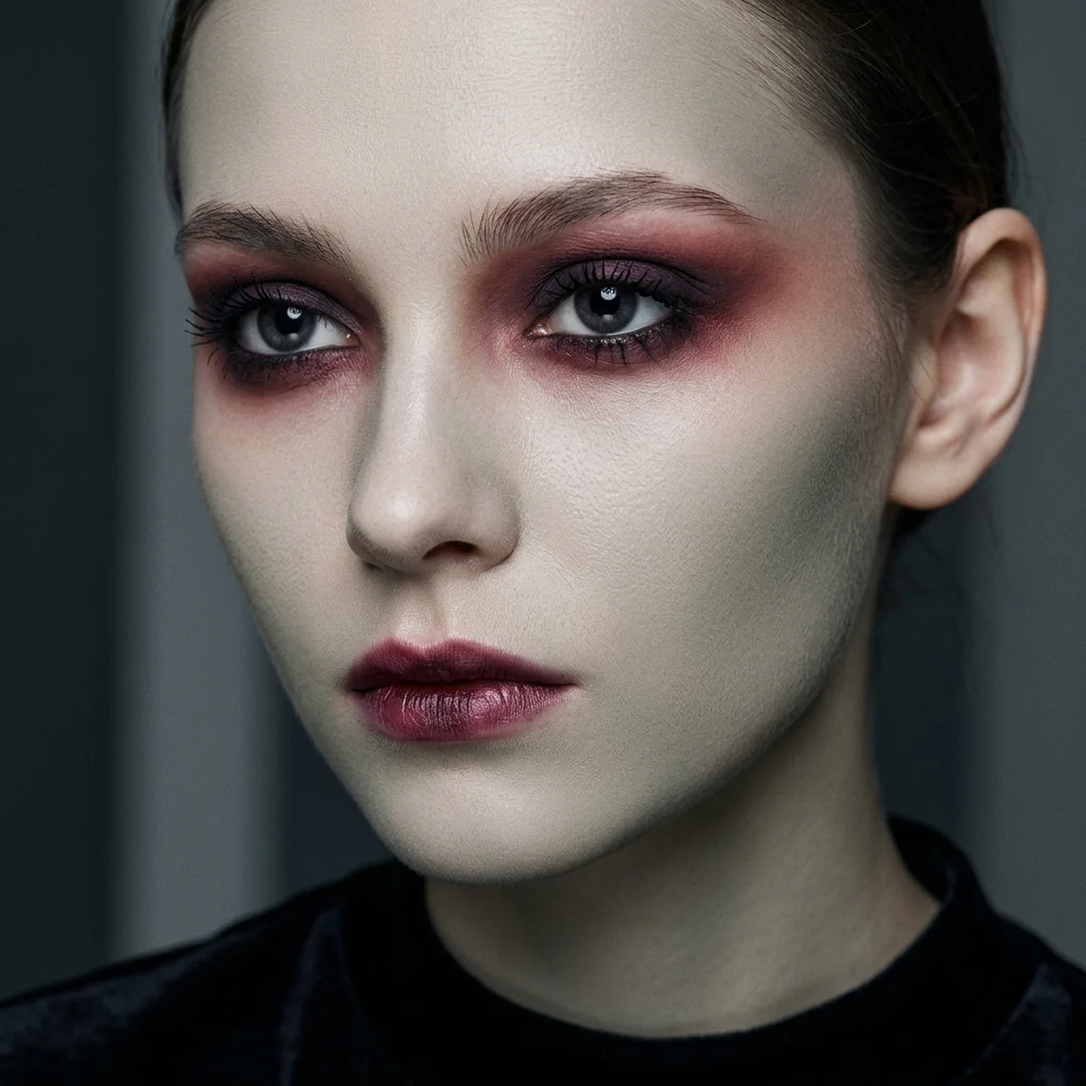 32 Unsettlingly Perfect Uncanny Valley Makeup Ideas to Try 24 The Undead Beauty
