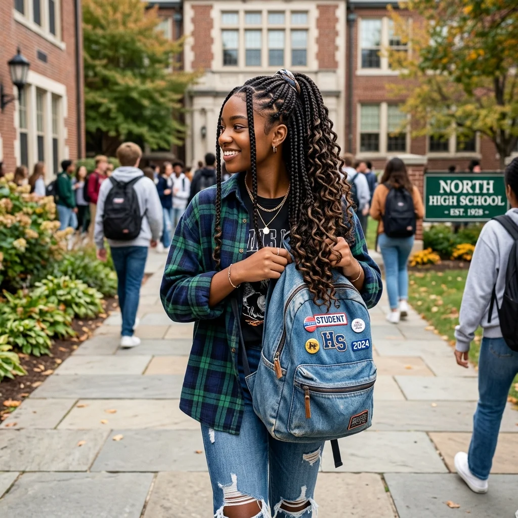 The Perfect Back to School Braid Style