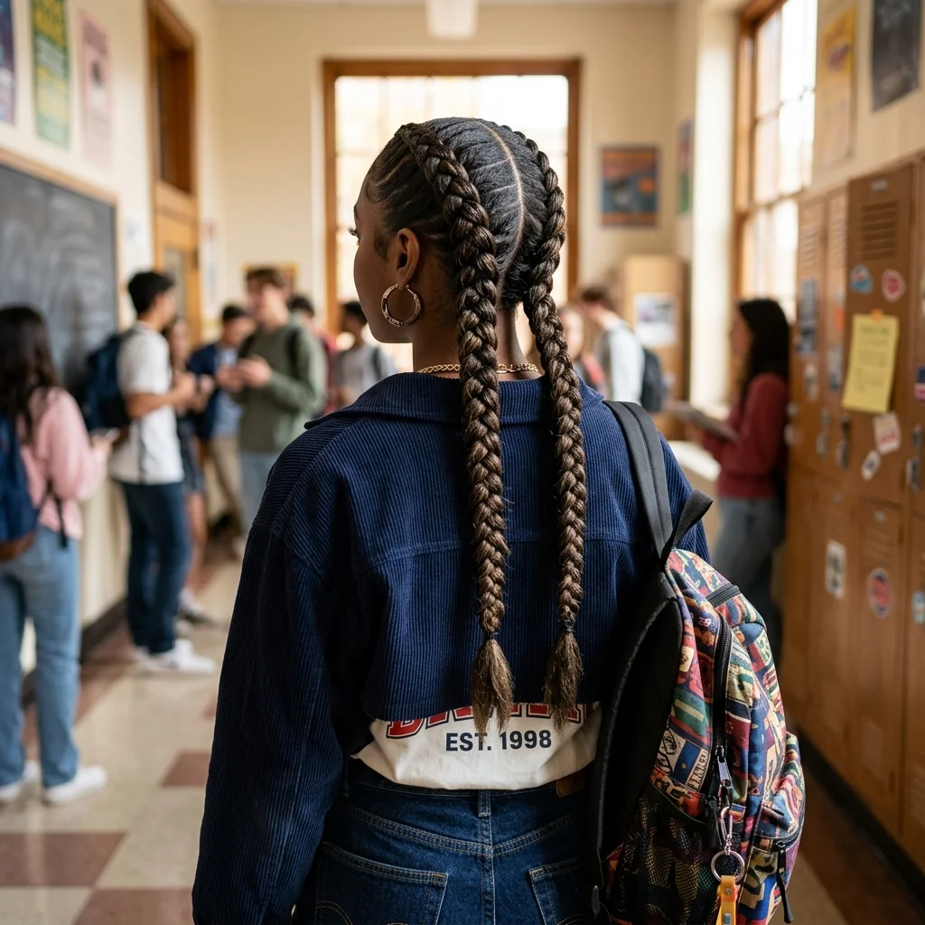 The Perfect Back to School Braid Style