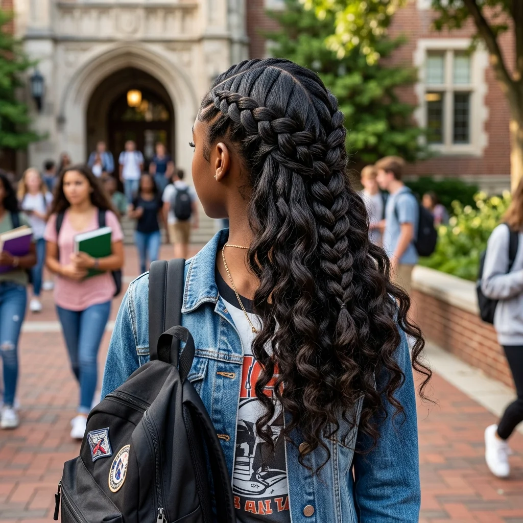 The Perfect Back to School Braid Style