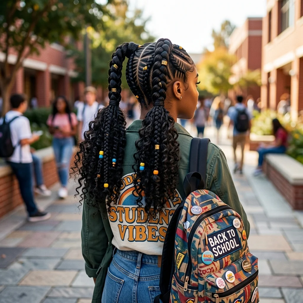 The Perfect Back to School Braid Style