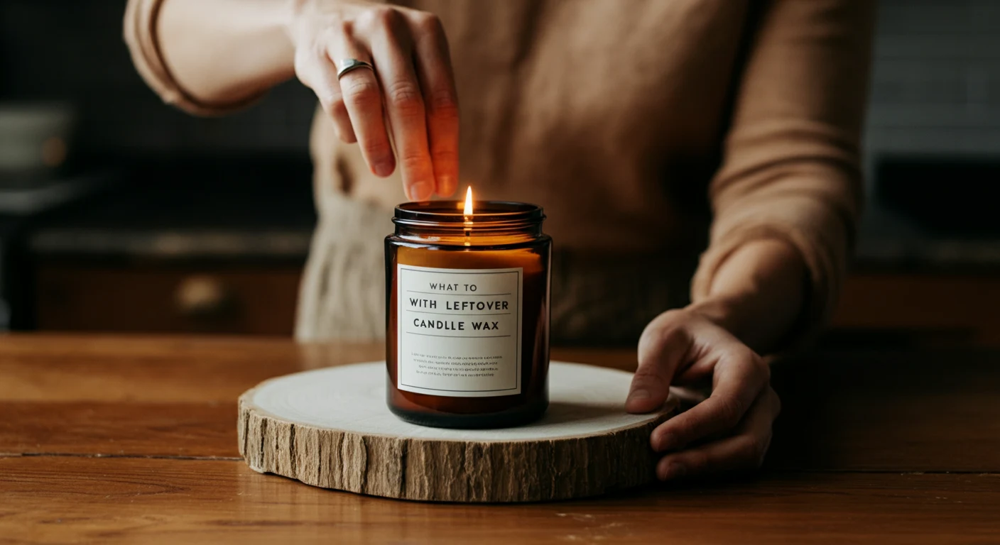 What to Do with Leftover Candle Wax