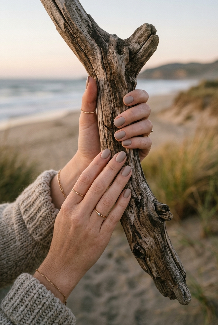 18. Soft Taupe: The Driftwood-Inspired Neutral