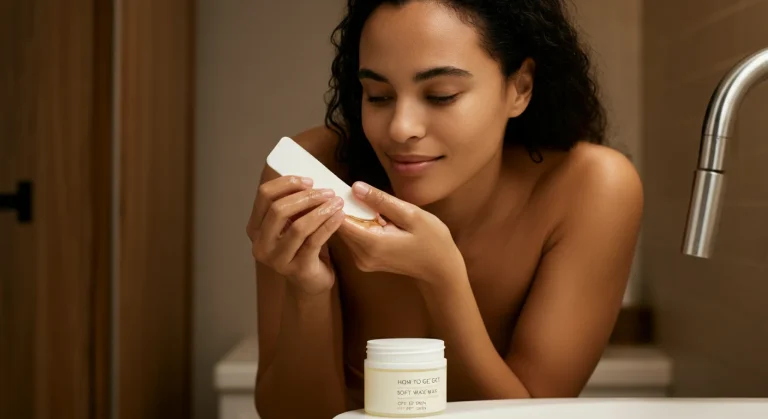 How to Get Soft Wax Off Skin
