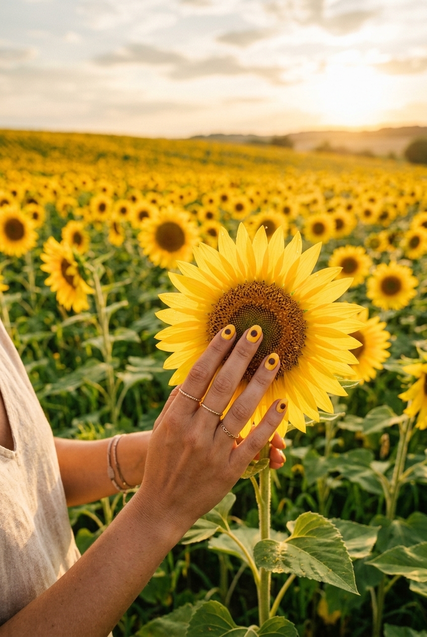 7. Deep Brown Centers for Maximum Contrast