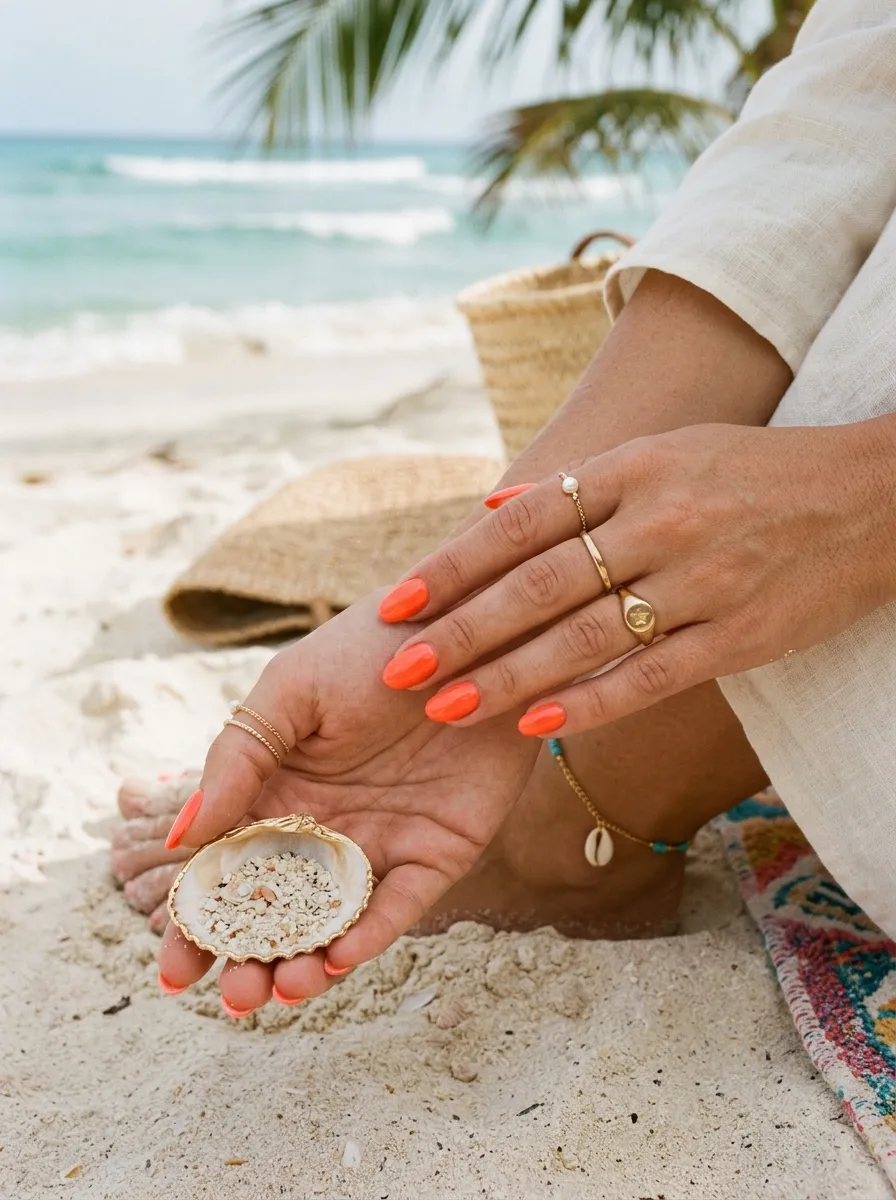 Cobalt Blue Statements: Bold Solid Colors for Almond Shaped Manicures - perfect vacation nails idea