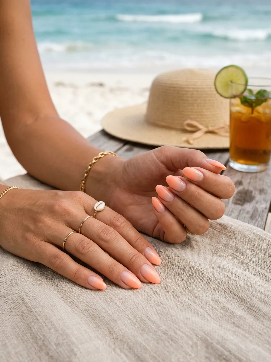 Cherry Red Classics: Timeless Bold Colors that Never Go Out of Style - perfect vacation nails idea