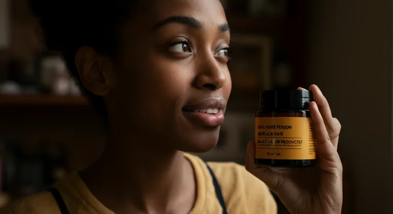 Can A White Person Use Black Hair Products?