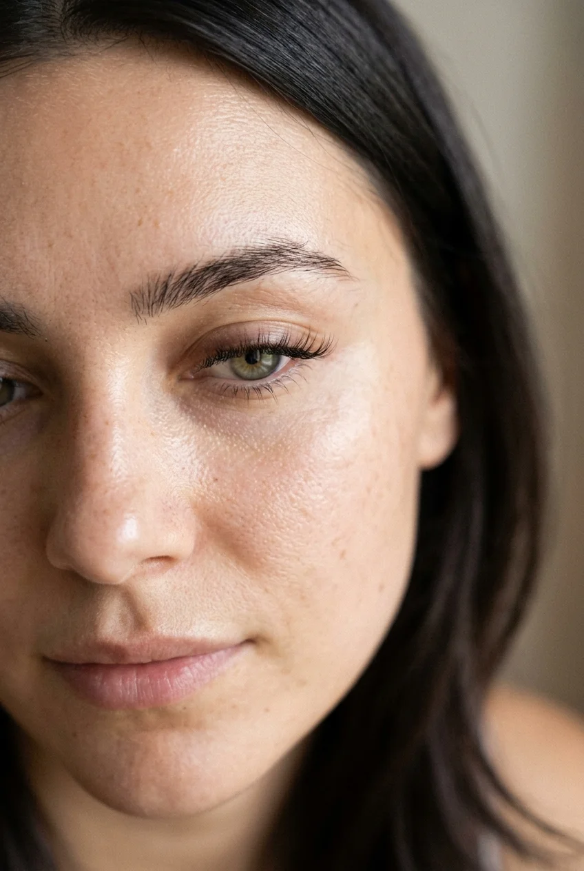 10 Best Individual Lashes Styles for Every Eye Shape (2026) 13 1. Clean Girl Barely-There Micro Clusters with Invisible Bands - individual lashes (AI Generated Image)