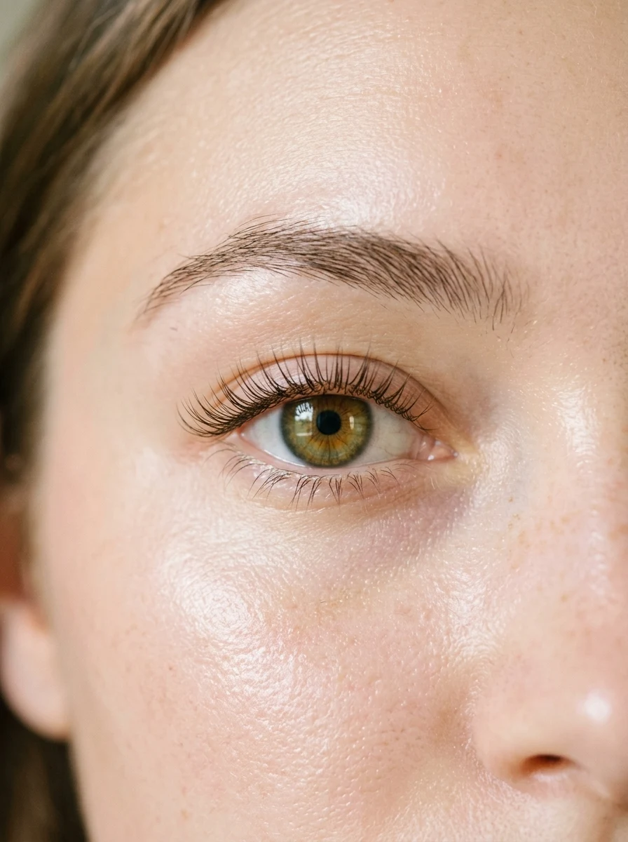 10 Best Classic Lashes Styles for Natural Glam & Everyday Wear (2026) 13 1. Clean Girl Mascara-Look Natural Classic Lashes - classic lashes (AI Generated Image)