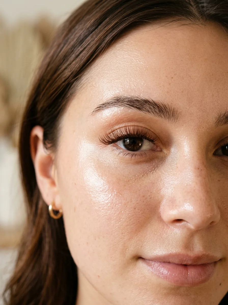 1. Clean Girl Mocha Brown Lash Extensions for Effortless Everyday Depth - lashes aesthetic (AI Generated Image)
