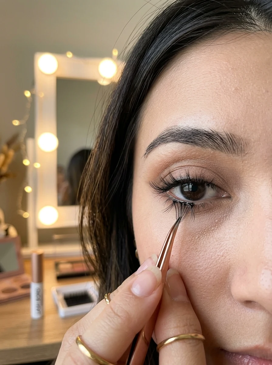 10 Best Anime Lash Maps for Every Eye Shape & Style (2026) 16 4. DIY Segmented Cluster Anime Lash Map for Fast At-Home Sets - anime lash map (AI Generated Image)