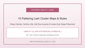 featured lash clusters mapping guide