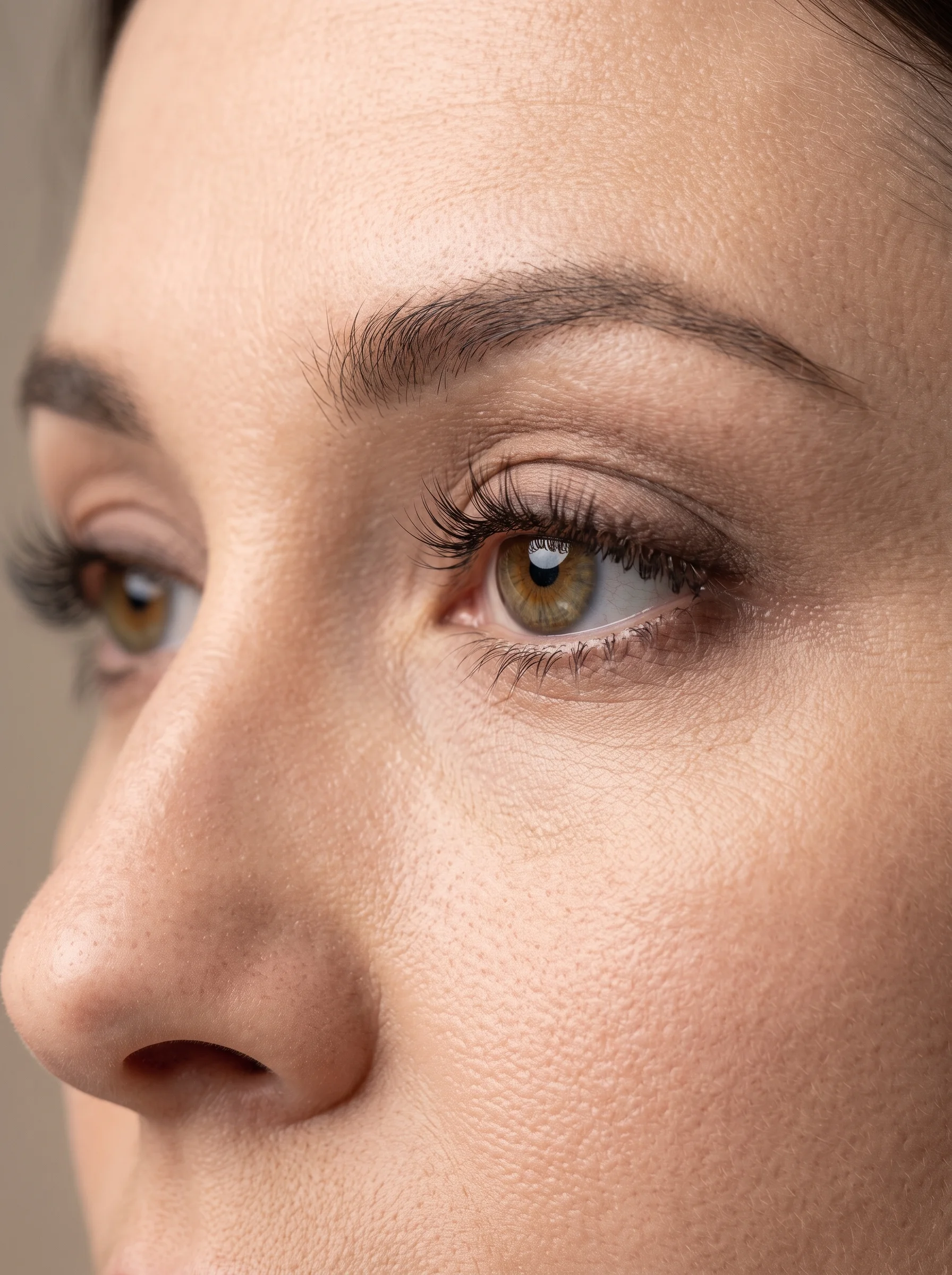 L-Curl Fox-Eye Extension Clusters elongated sharp angle wing effect (AI Generated Image)