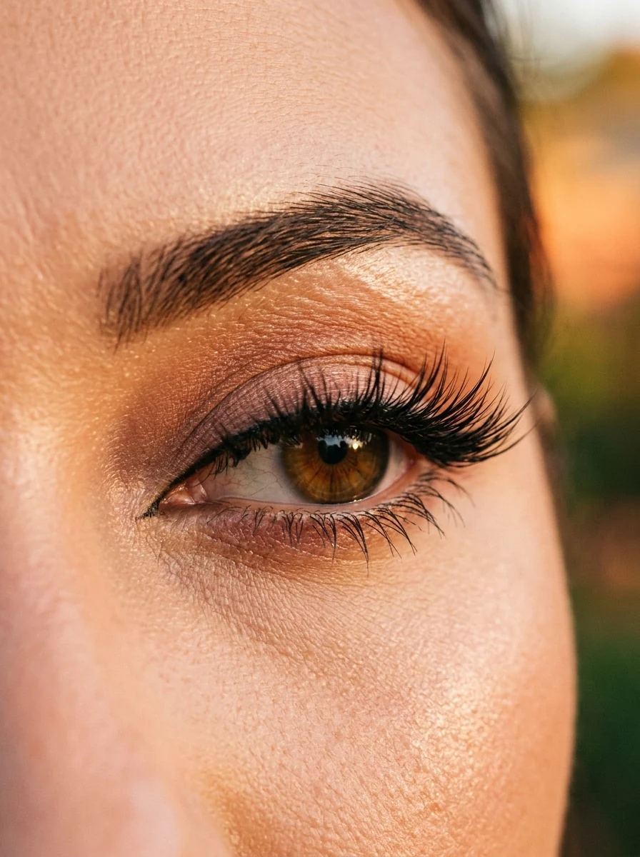 4. Sultry Fox Eye Manga Lashes with Elongated Winged Outer Corners - manga lashes (AI Generated Image)
