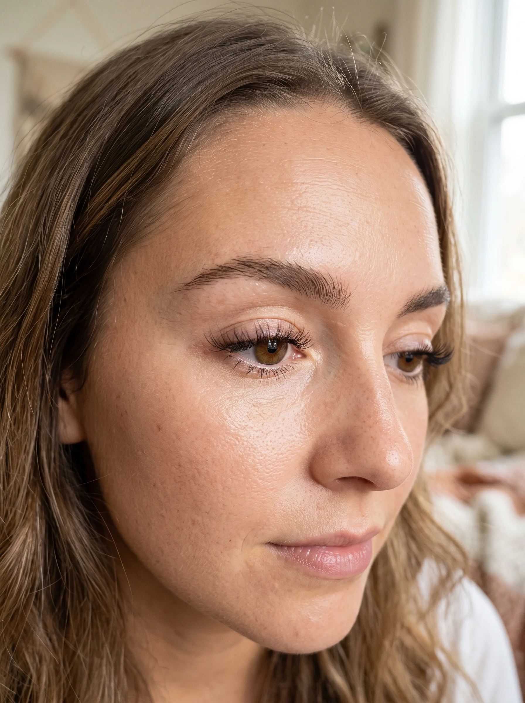 Natural Flutter Featherwear Clusters subtle everyday lash look (AI Generated Image)