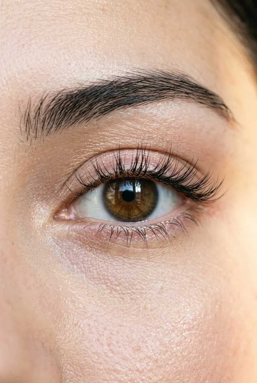 10 Best Individual Lashes Styles for Every Eye Shape (2026) 17 5. Open-Eye Doll Lash Map with Center Volume & Lift - individual lashes (AI Generated Image)