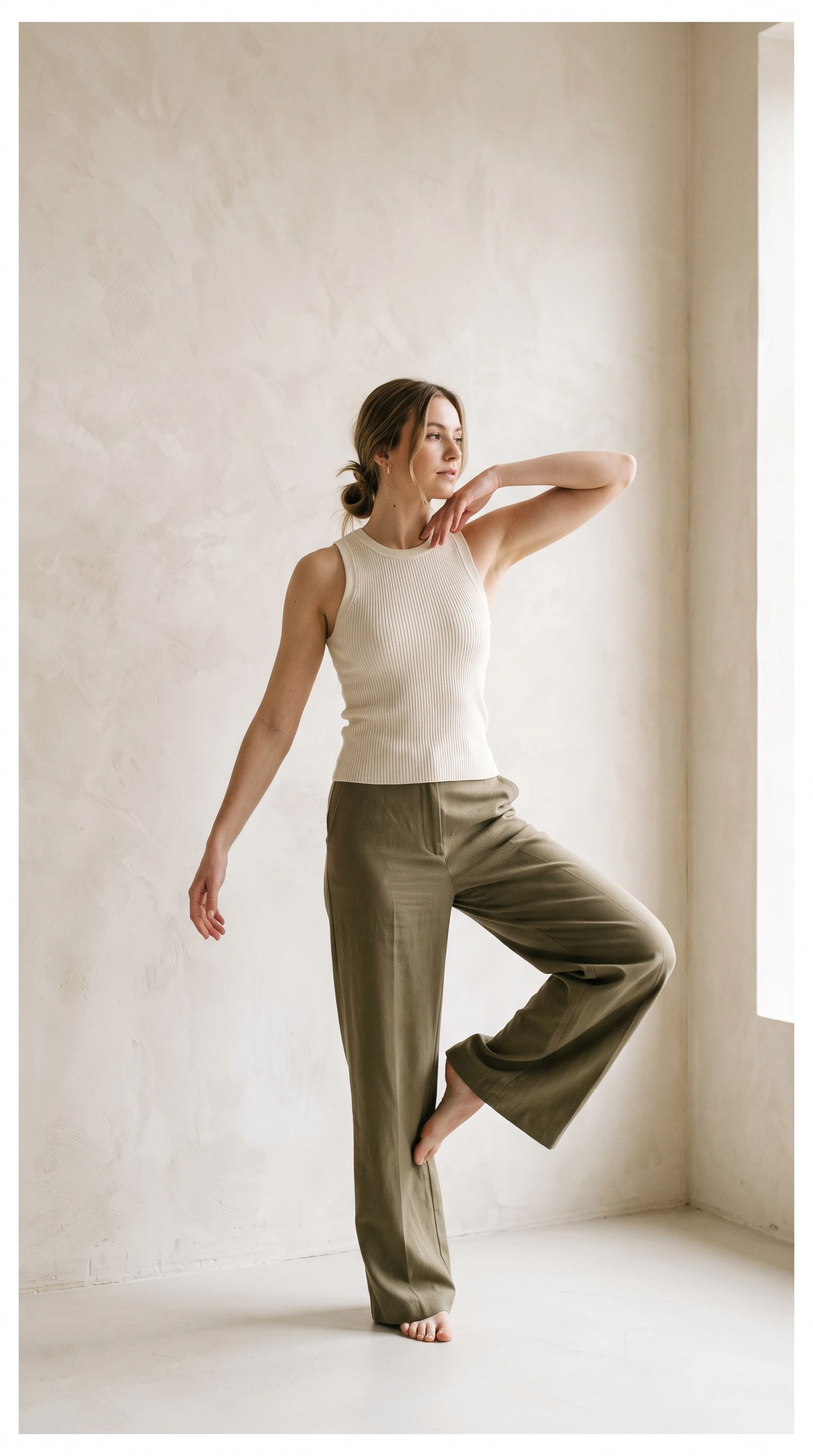 pose reference Correcting Center of Gravity & Balance in Leaning Poses (AI Generated Image)