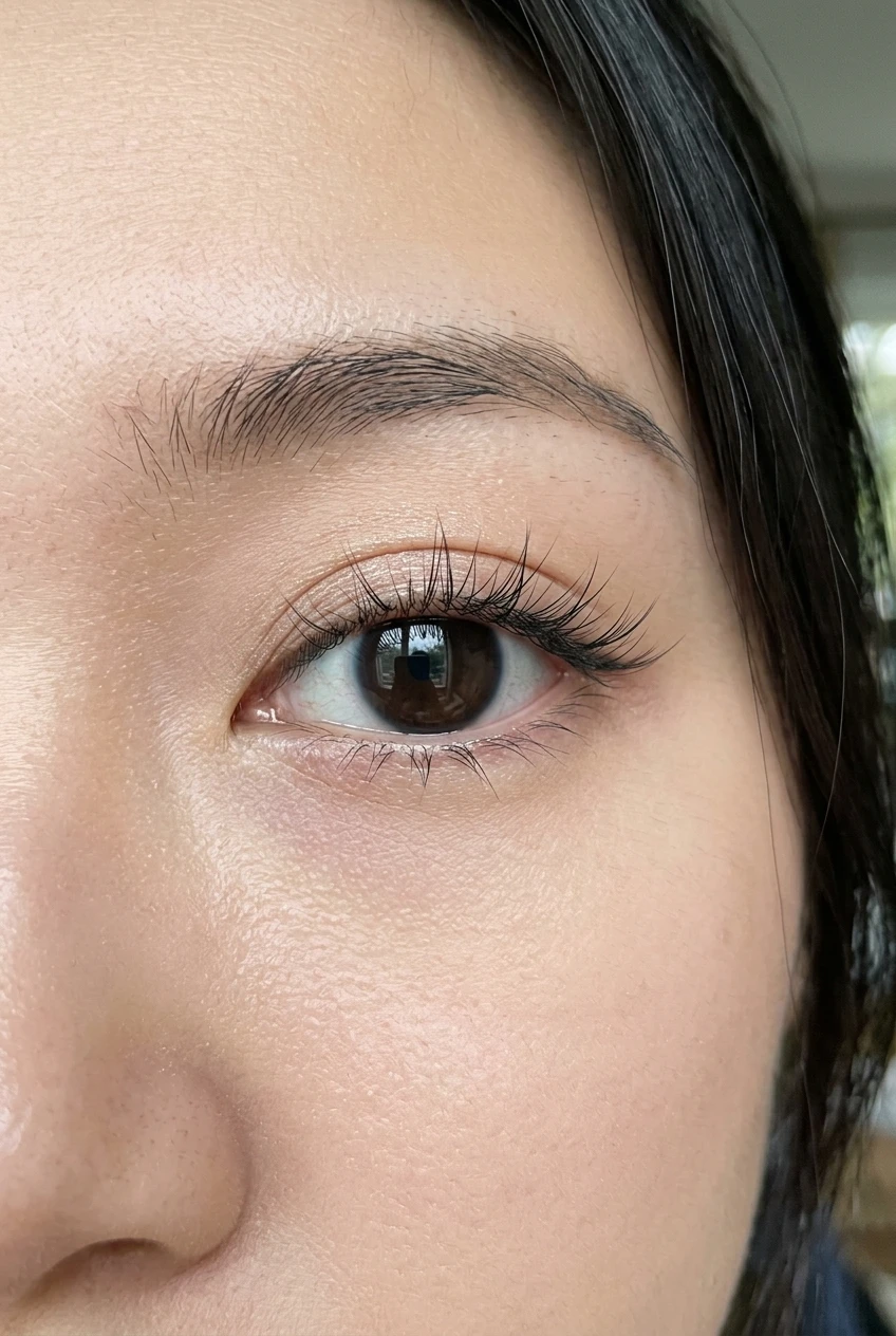 9. Premium Weightless Gossamer Manhwa Hybrid Set for Sensitive Eyes - manhwa lashes (AI Generated Image)