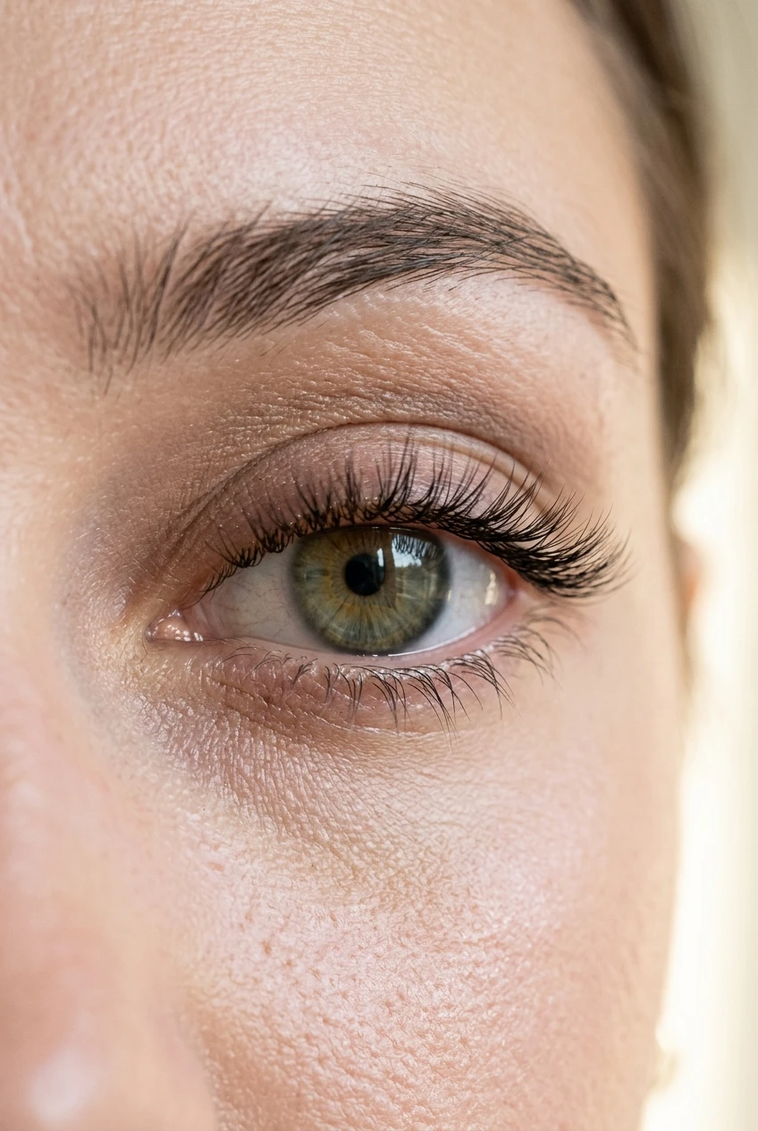10 Best Short Volume Lashes for Everyday Wear & Soft Glam (2026) 21 9. At-Home Under-Lash DIY Short Volume Clusters - short volume lashes (AI Generated Image)