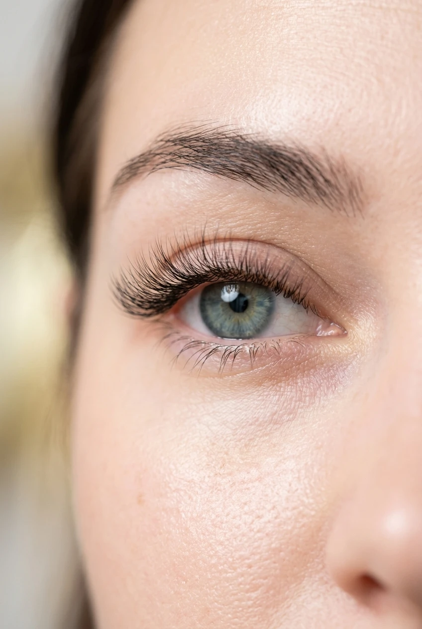 10 Best Short Volume Lashes for Everyday Wear & Soft Glam (2026) 18 6. Ultra-Fine 0.03mm Feathered Short Volume Set - short volume lashes (AI Generated Image)