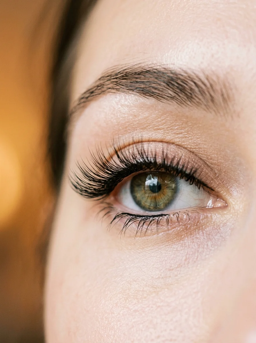 11. Soft Fox Kitten Lash Mapping with a High-Arch Brow-Bone Apex - lashes aesthetic (AI Generated Image)