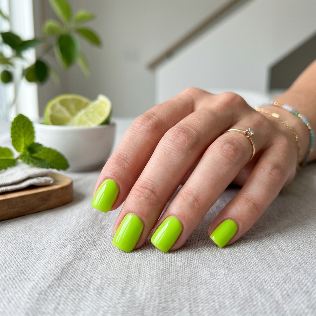 Peach Fuzz Matte - August Nail Colors (AI Generated Image)