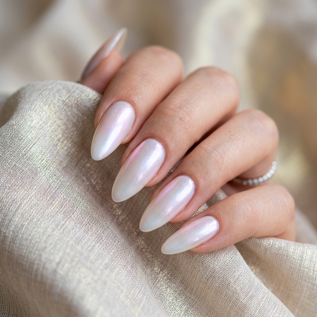 Lavender Haze Gloss - August Nail Colors (AI Generated Image)