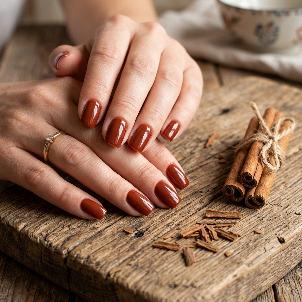 Fuchsia French - August Nail Colors (AI Generated Image)