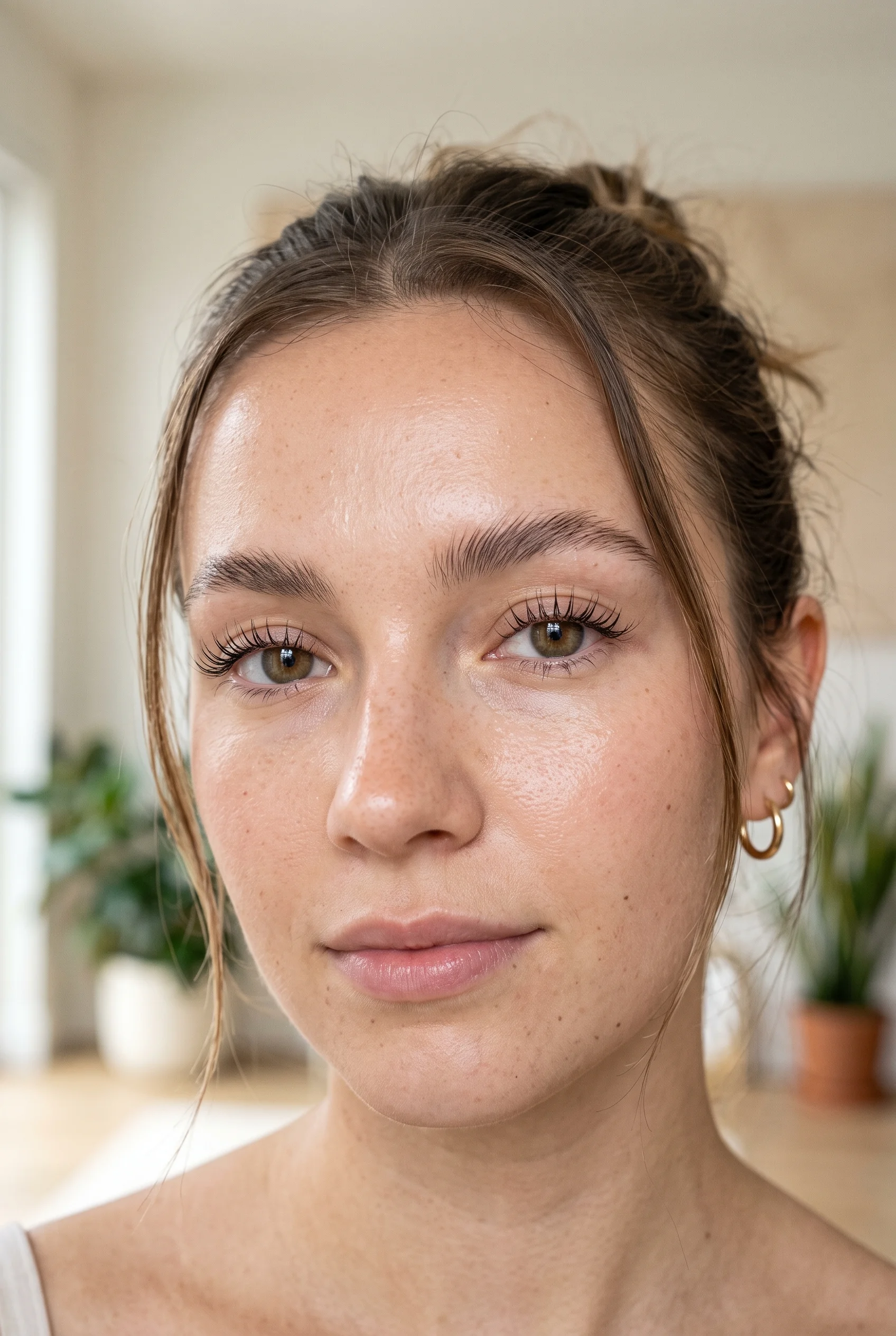 1. Clean-Girl Dewy Gloss: Short Natural Wet Wispy Lash Map (8-11mm) - wet wispy lashes (AI Generated Image)