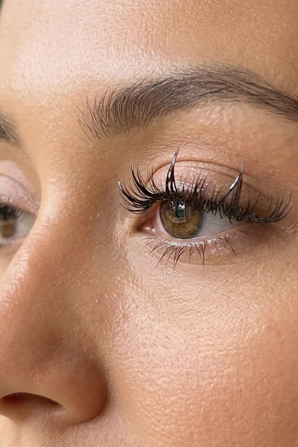 4. Instant Salon Dupe: DIY Wet Wispy Lash Clusters with Under-Bonding - wet wispy lashes (AI Generated Image)