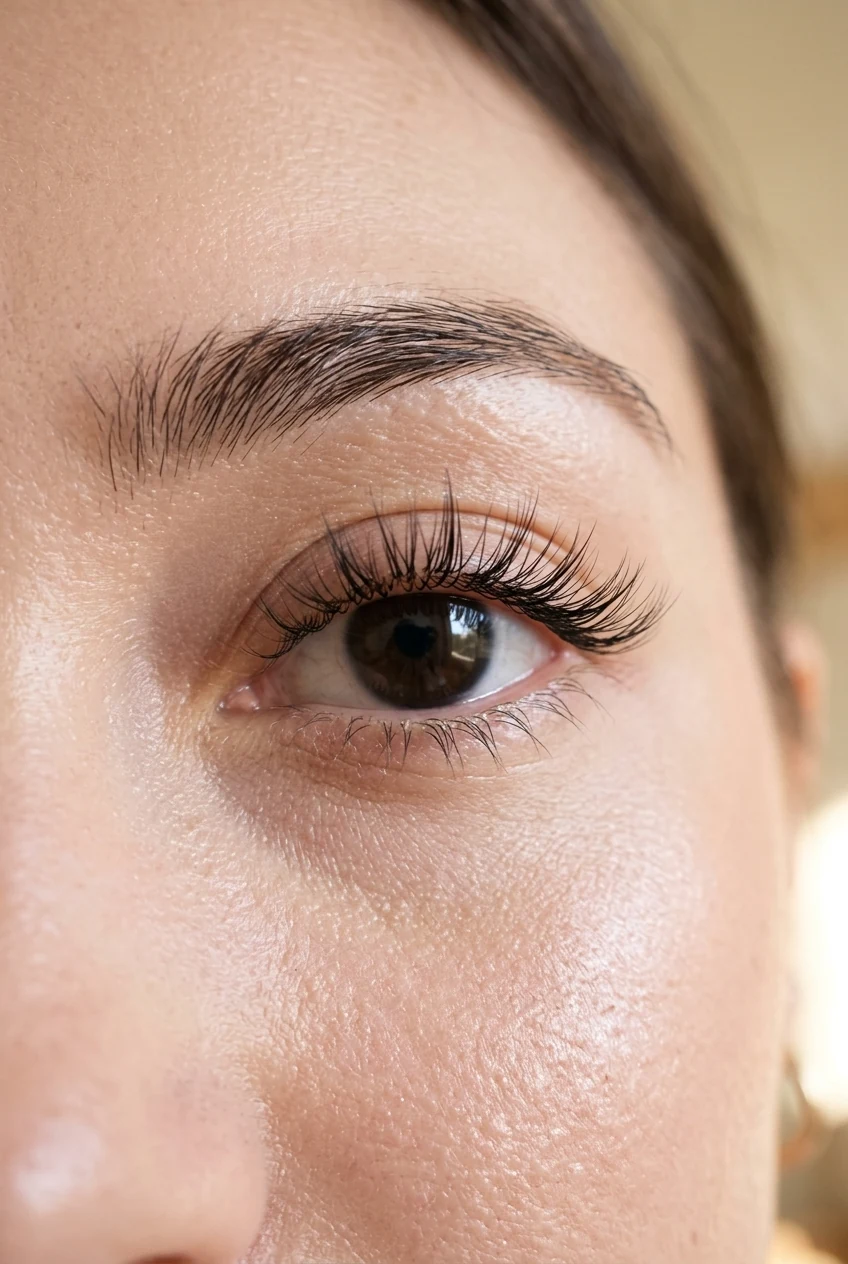 8. Wispy Doll-Eye Lash Set for Maximum Center Lid Lift - wispy lash set (AI Generated Image)