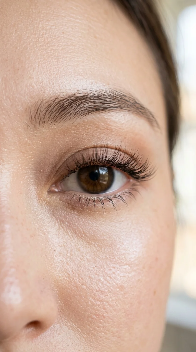 wispy volume lash extensions soft glam everyday set (AI Generated Image)
